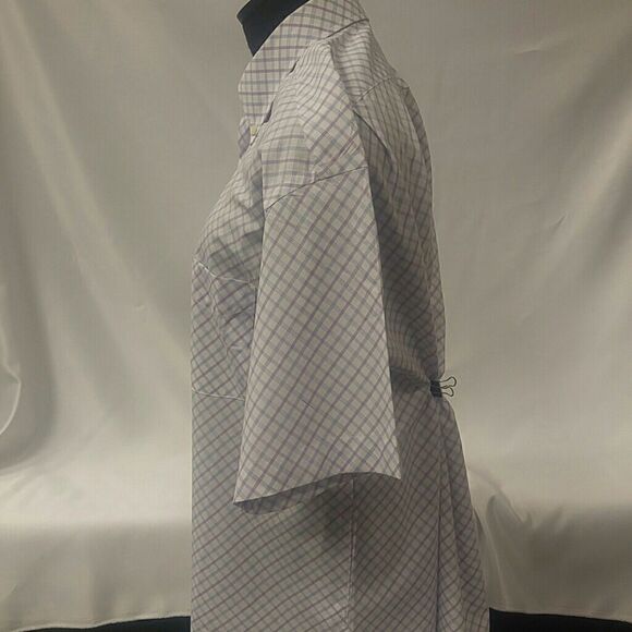 LADIES JR BUTTON DOWN COLLAR SHIRT BY DAVO 3 - Picture 3 of 5